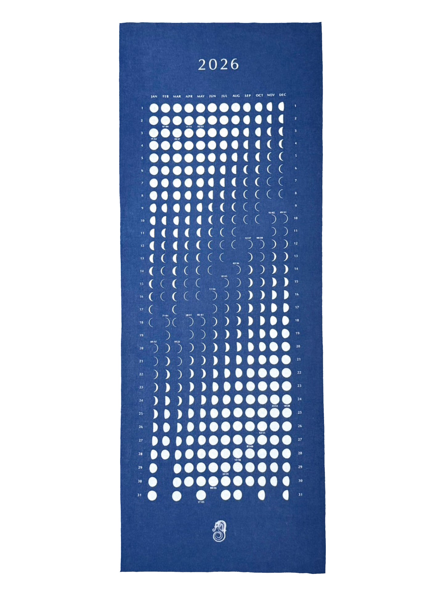 NEW!! 2024 Moon Calendar TENUGUI "Tenugui"