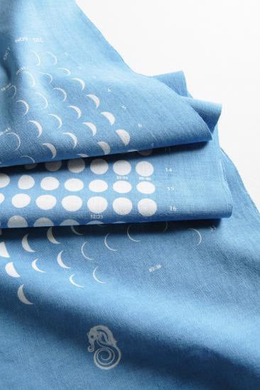 NEW!! 2027 Moon Calendar KAKE "掛(かけ)" 空色 (pale blue)
