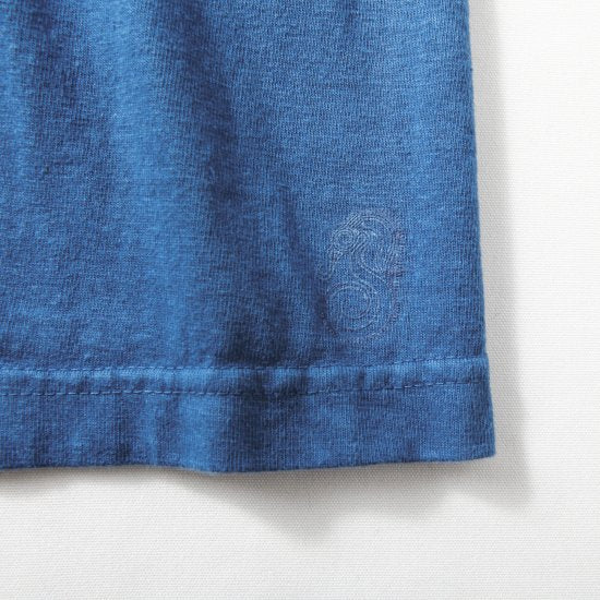 Original T-shirts タツノオトシゴ (Middle Blue)