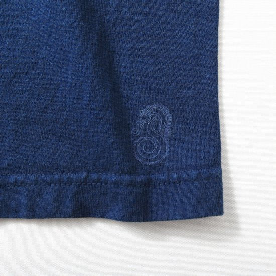Original T-shirts タツノオトシゴ (Dark Blue)