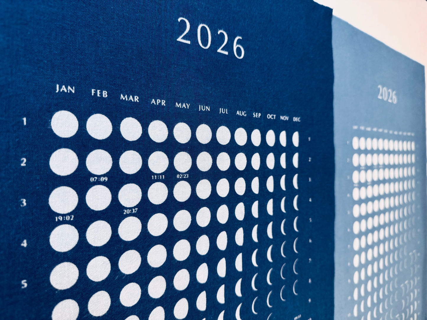 NEW!! 2024 Moon Calendar TENUGUI "Tenugui"