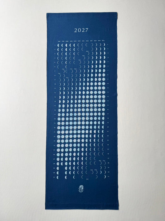 NEW!! 2027 Moon Calendar MARU　“丸(まる)“【差し替え用】上下縫製済み