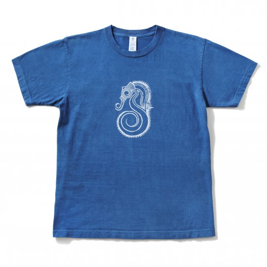 Original T-shirts Seahorse (Middle Blue)